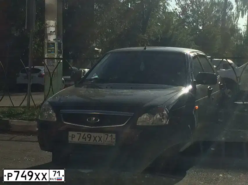 Фото автомобиля LADA 2172 PRIORA, 2015 — госномер К956ВС57. Цвет: ТЕМНО-ВИШНЕВЫЙ