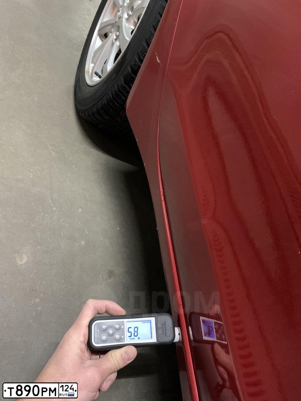 Фото автомобиля MITSUBISHI LANCER, 2010 — госномер Р314РТ70. Цвет: Красный