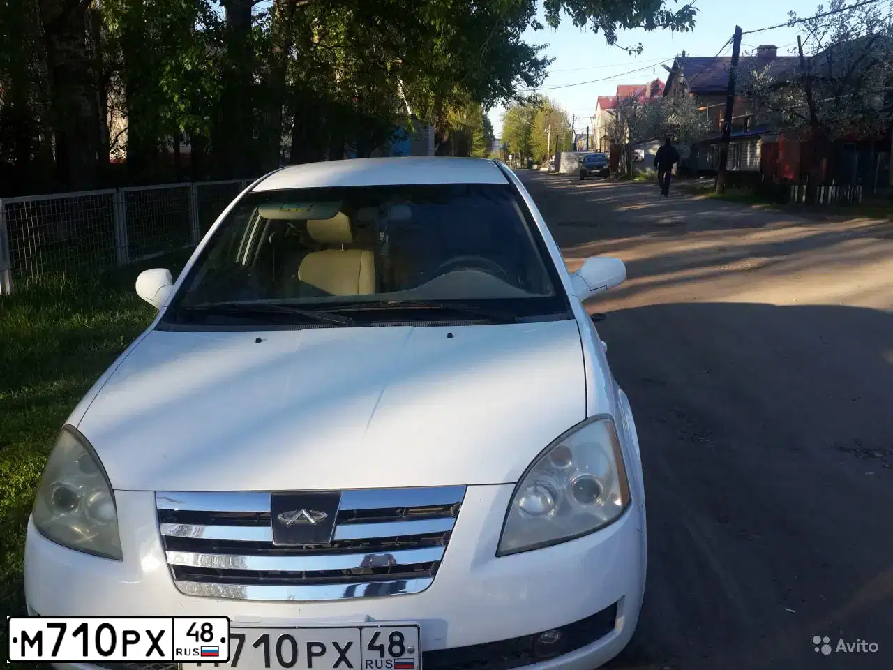 Фото автомобиля CHERY FORA /A21/, 2007 — госномер О305ОХ68. Цвет: Белый