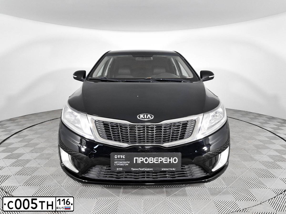 Фото автомобиля KIA RIO, 2013 — госномер С516ОТ716. Цвет: ЧЕРНЫЙ