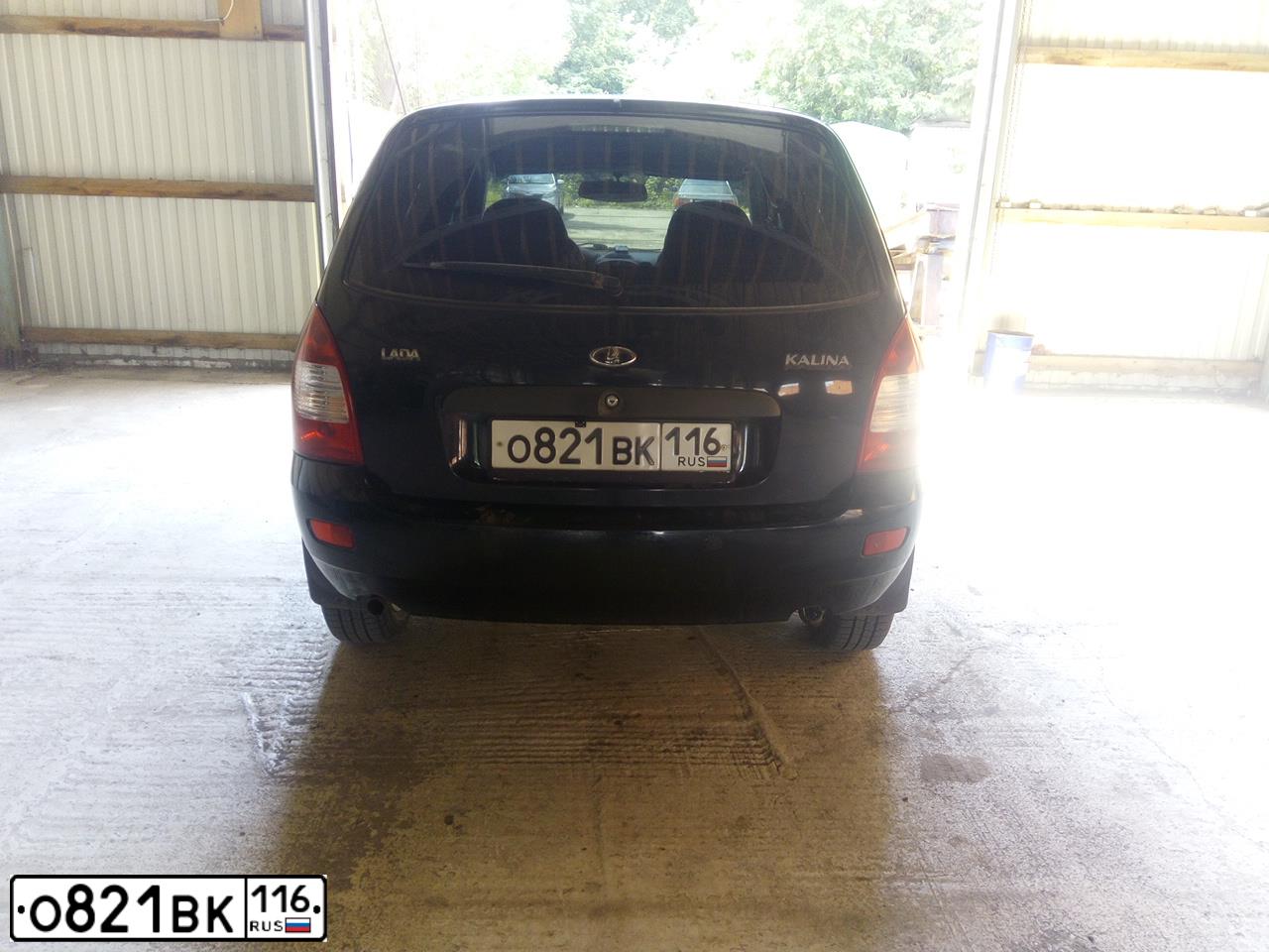 Фото автомобиля LADA 1117 KALINA, 2011 — госномер М517КО21. Цвет: СИНЕ-ЧЕРНЫЙ