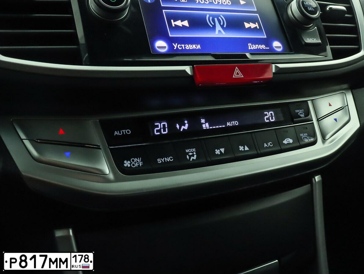 Фото автомобиля HONDA ACCORD, 2013 — госномер С590НК198. Цвет: ЧЕРНЫЙ