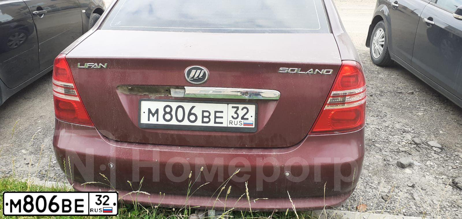 Фото автомобиля LIFAN SOLANO, 2011 — госномер Н076УА33. Цвет: ТЕМНО-ВИШНЕВЫЙ