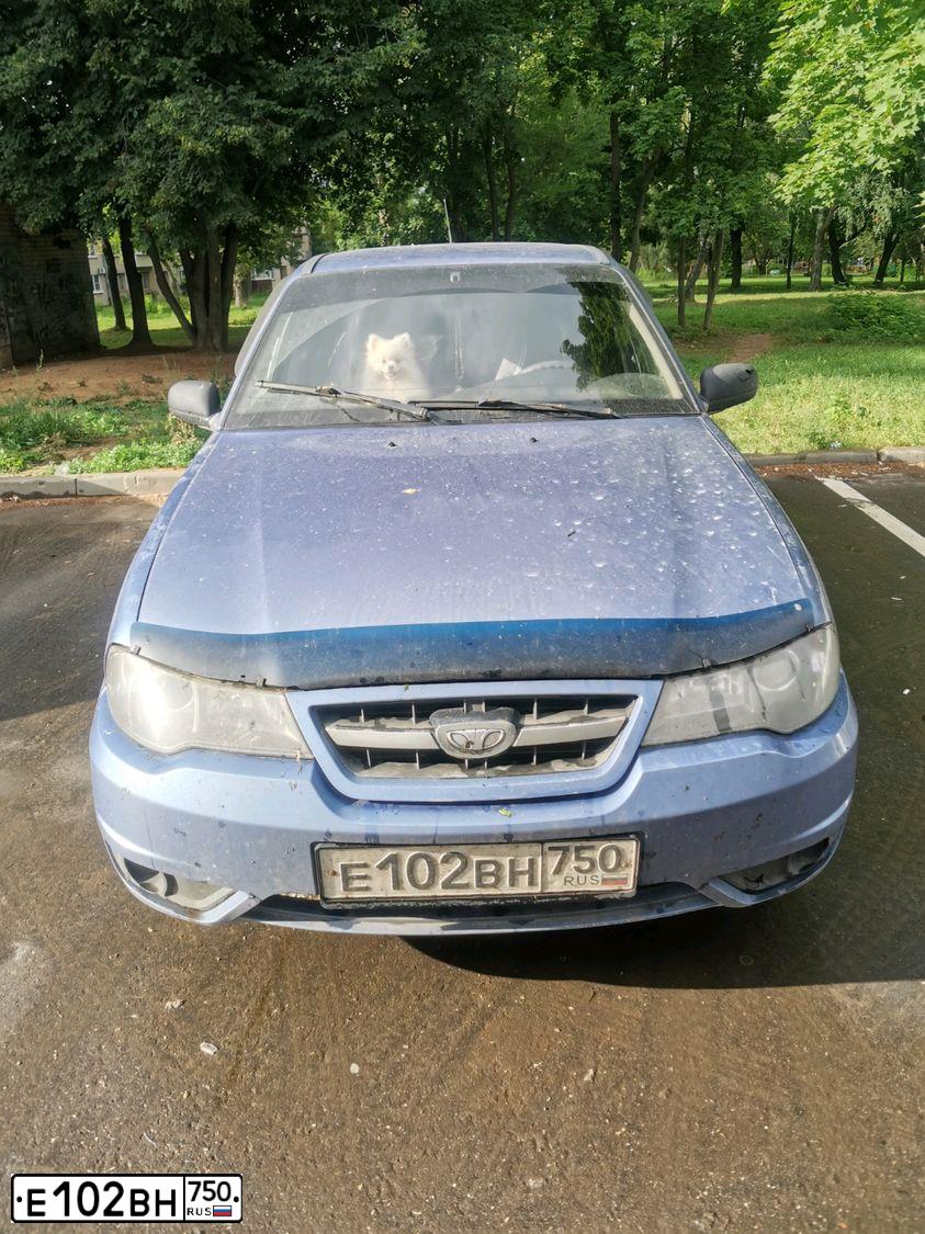Фото автомобиля DAEWOO NEXIA, 2008 — госномер Р445ЕУ40. Цвет: ВАСИЛЕК