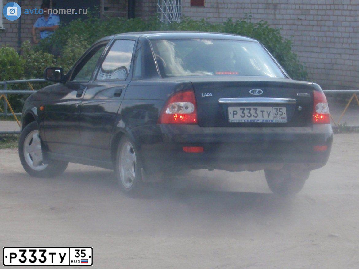Фото автомобиля LADA PRIORA, 2007 — госномер О693НК71