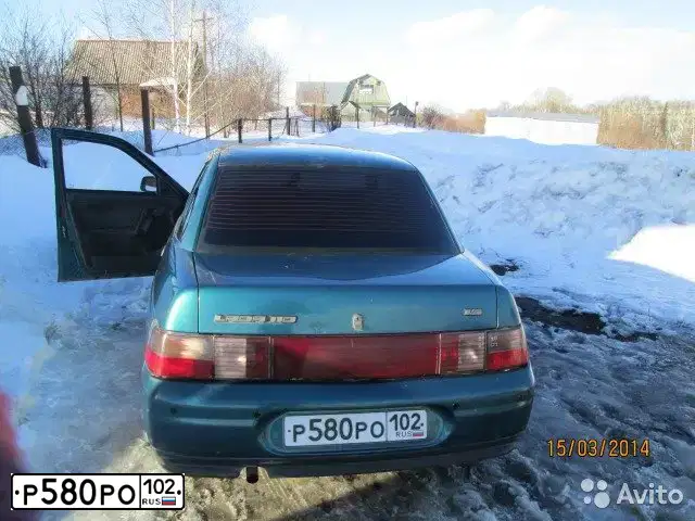 Фото автомобиля LADA 2110, 1998 — госномер М662АО702