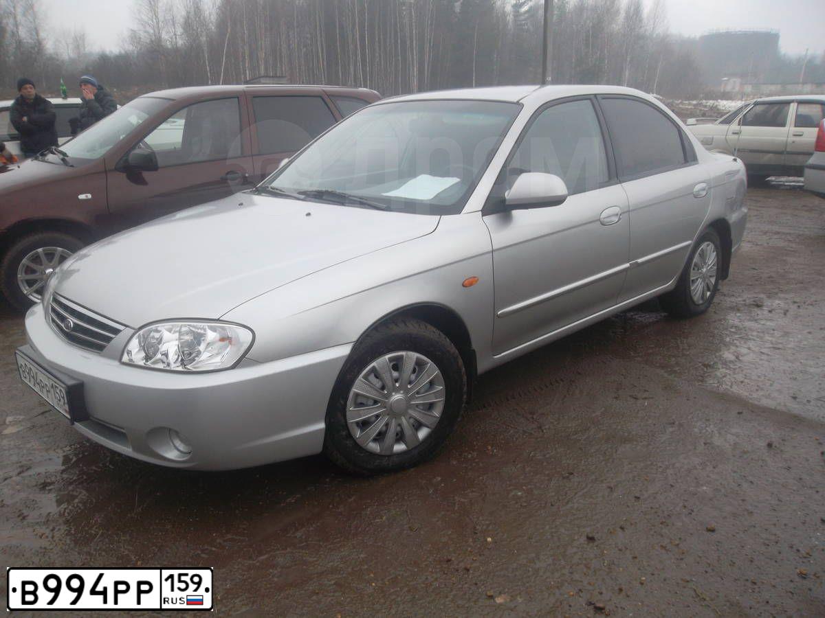 Фото автомобиля KIA SPECTRA, 2011 — госномер В994РР159. Цвет: АЛМАЗНОЕ СЕРЕБРО