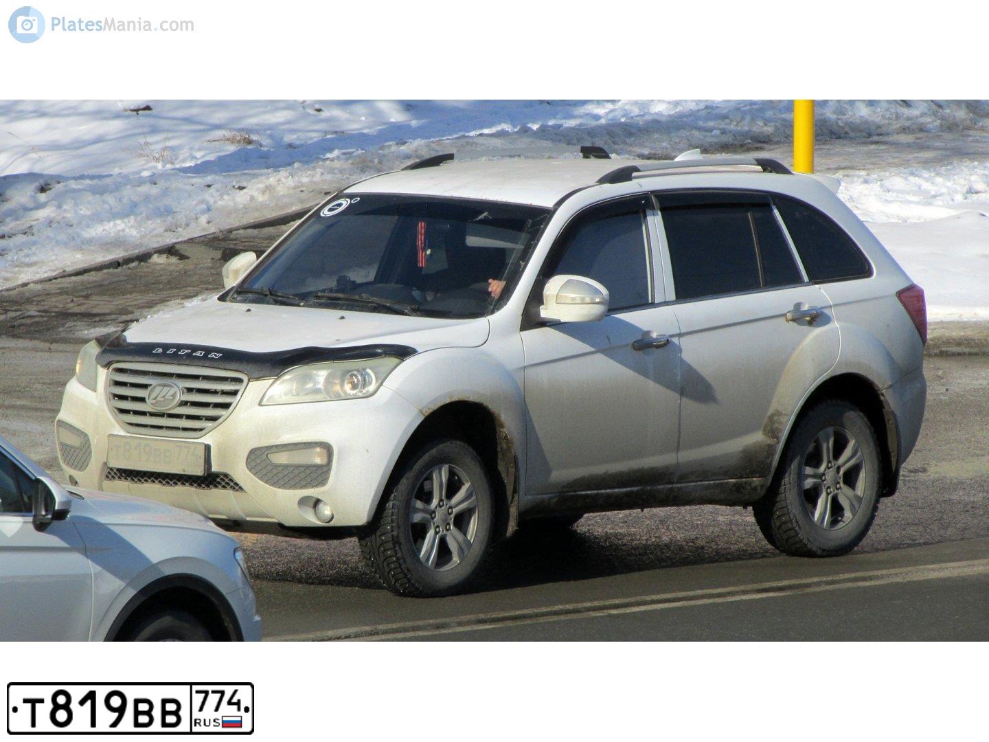 Фото автомобиля LIFAN X 60, 2013 — госномер Т819ВВ774. Цвет: Белый