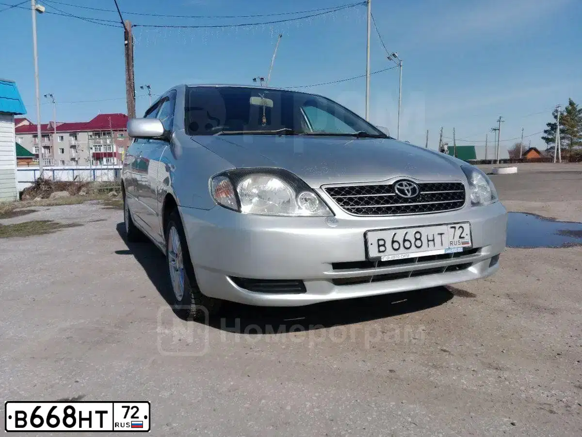 Фото автомобиля TOYOTA COROLLA, 2001 — госномер Е466АУ122