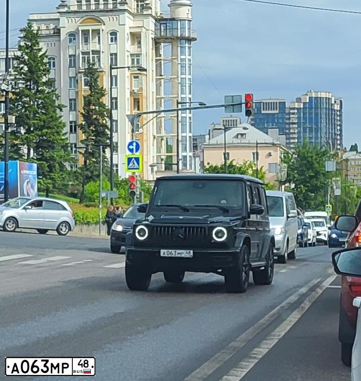 Фото автомобиля UAZ 3151 / HUNTER, 1995 — госномер А063МР48. Цвет: ЗАЩИТНЫЙ