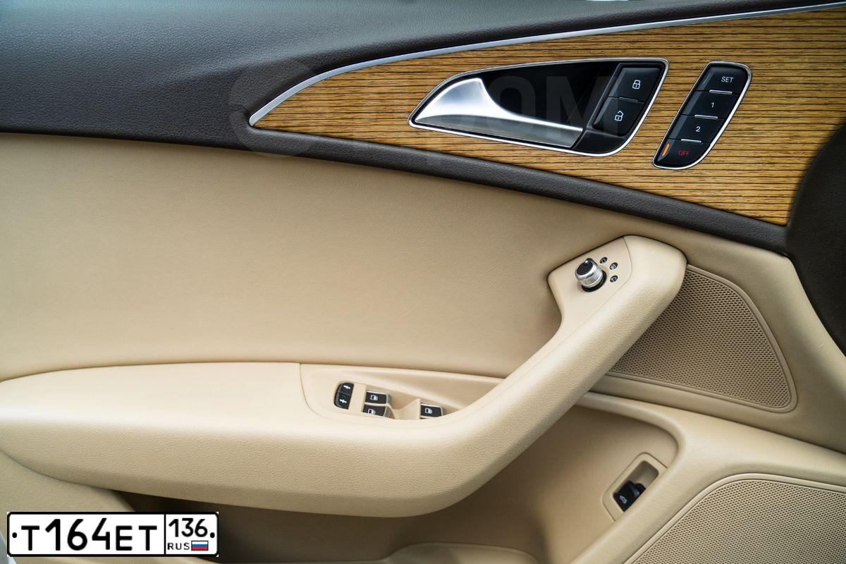 Фото автомобиля AUDI A6, 2012 — госномер Т164ЕТ136. Цвет: Белый