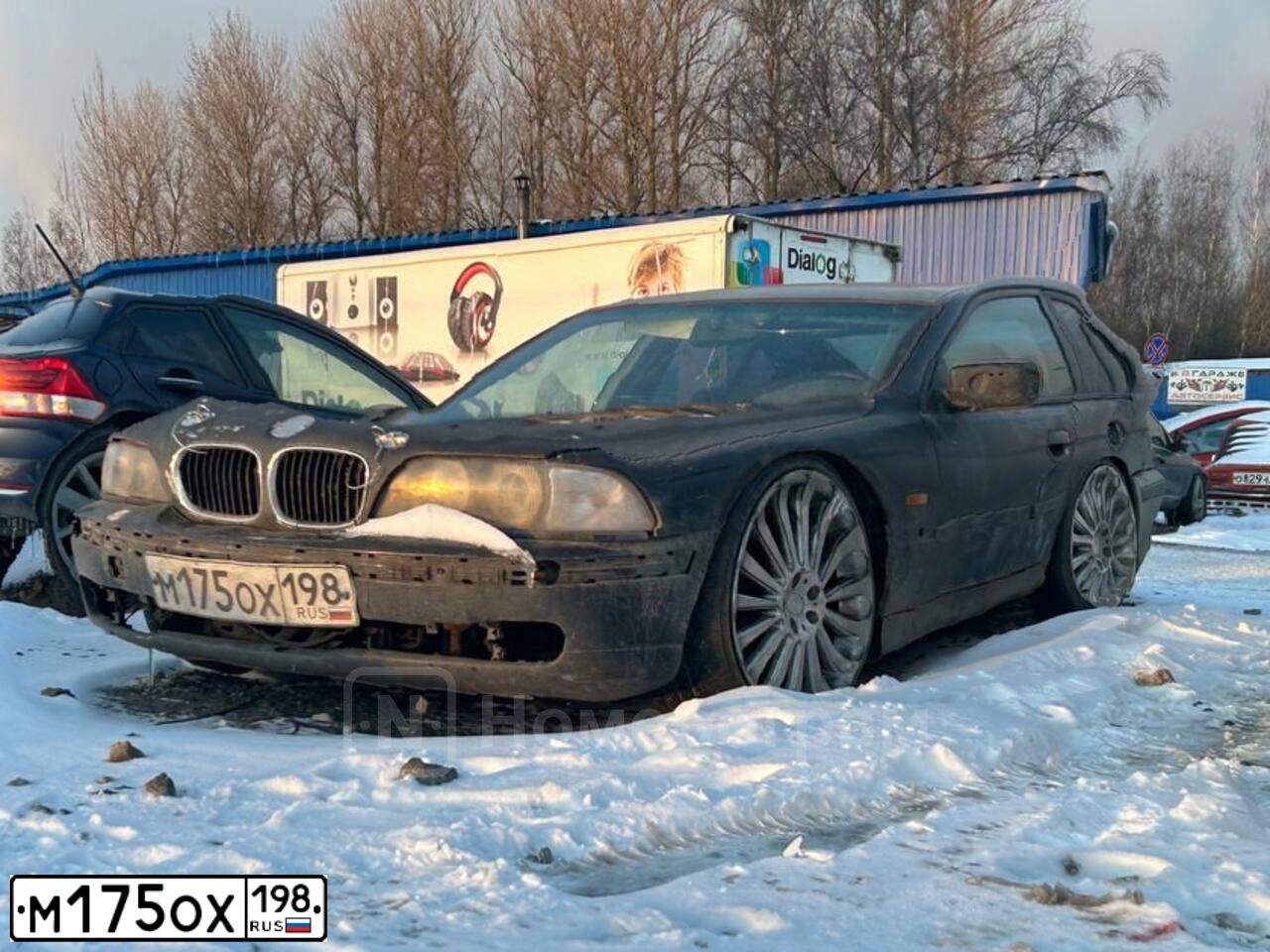 Фото автомобиля BMW 528I, 1997 — госномер С492ВА198. Цвет: ЧЕРНЫЙ