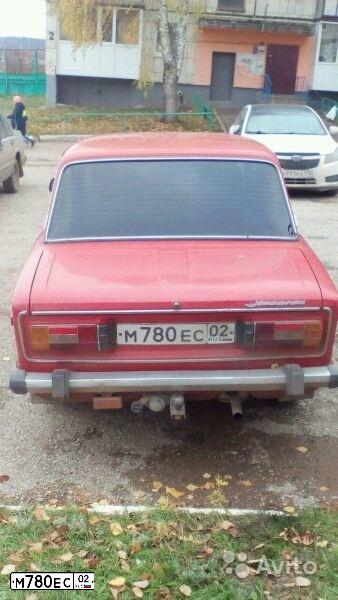 Фото автомобиля ВАЗ 21063, 1985 — госномер М780ЕС02. Цвет: КРАСНЫЙ