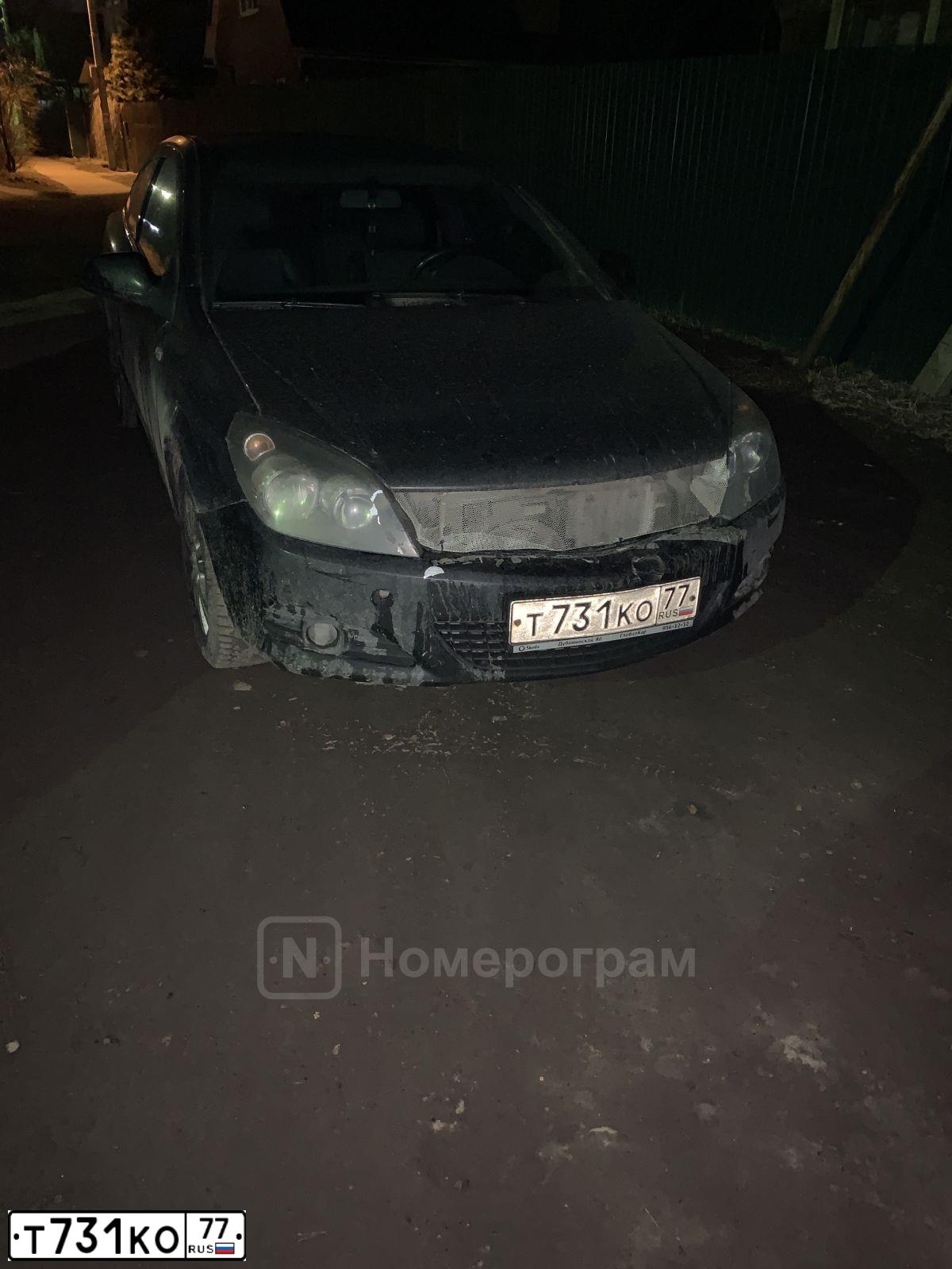Фото автомобиля OPEL ASTRA, 2010 — госномер Р029СС716. Цвет: ЧЕРНЫЙ