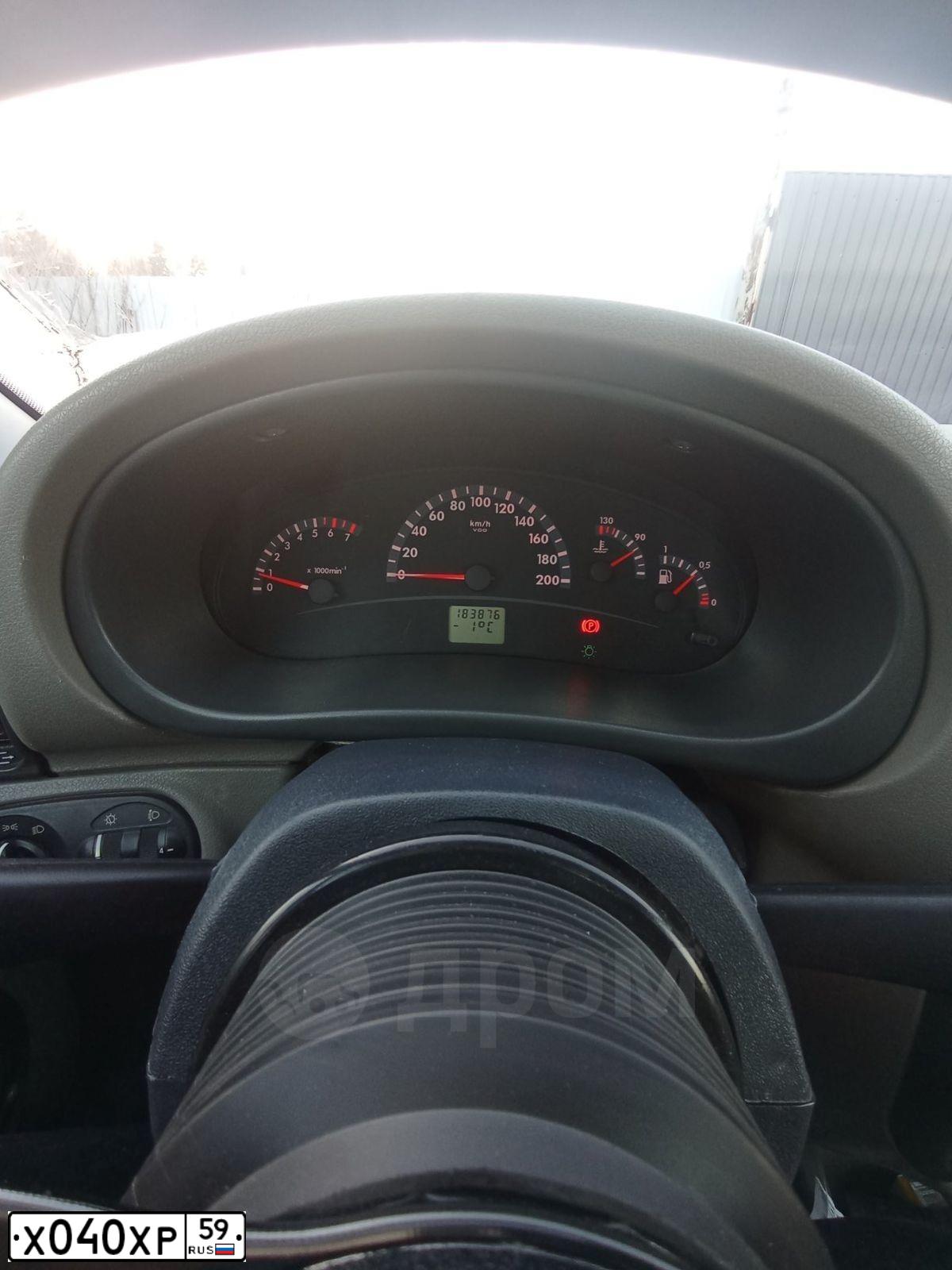 Фото автомобиля LADA 1118 KALINA, 2006 — госномер Х040ХР59. Цвет: СЕРО-СИНИЙ
