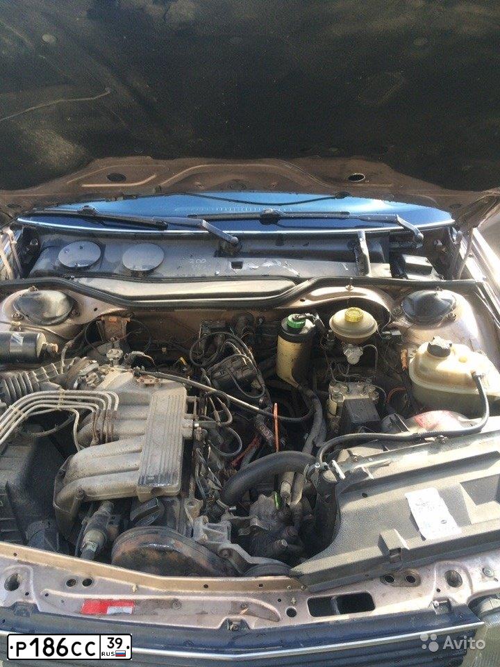 Фото автомобиля AUDI 100, 1989 — госномер Р186СС39. Цвет: БЕЖЕВЫЙ