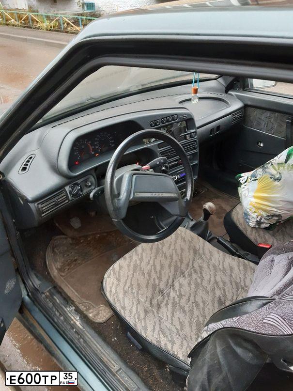 Фото автомобиля LADA 2113 SAMARA, 2007 — госномер В371РР43. Цвет: СЕРО-СИНЕ-ЗЕЛЕНЫЙ