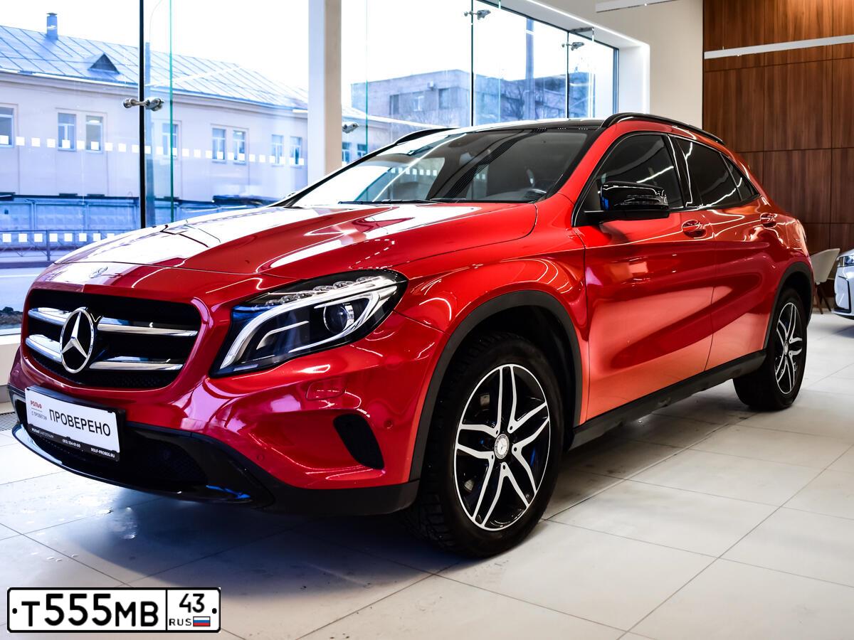 Фото автомобиля MERCEDES GLA-KLASSE, 2015 — госномер Т158АЕ198