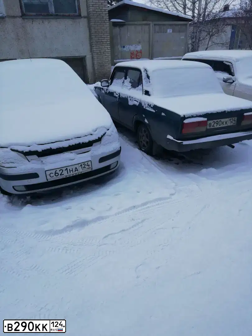 Фото автомобиля LADA 2107, 2003 — госномер В290КК124. Цвет: ЗЕЛЕНЫЙ