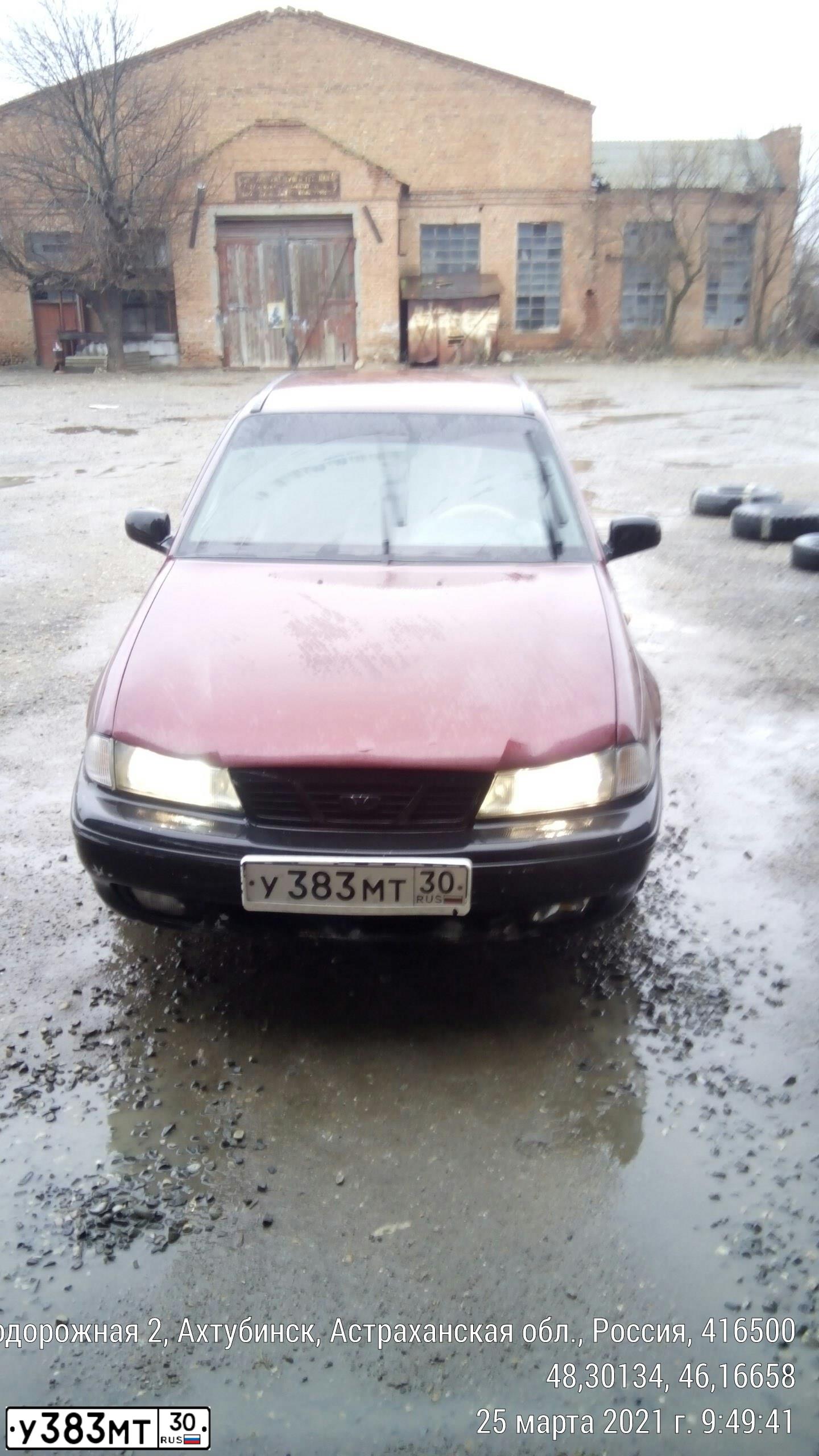Фото автомобиля DAEWOO NEXIA, 2005 — госномер А929НМ30. Цвет: КРАСНЫЙ(СПЕЛАЯ ВИШНЯ)