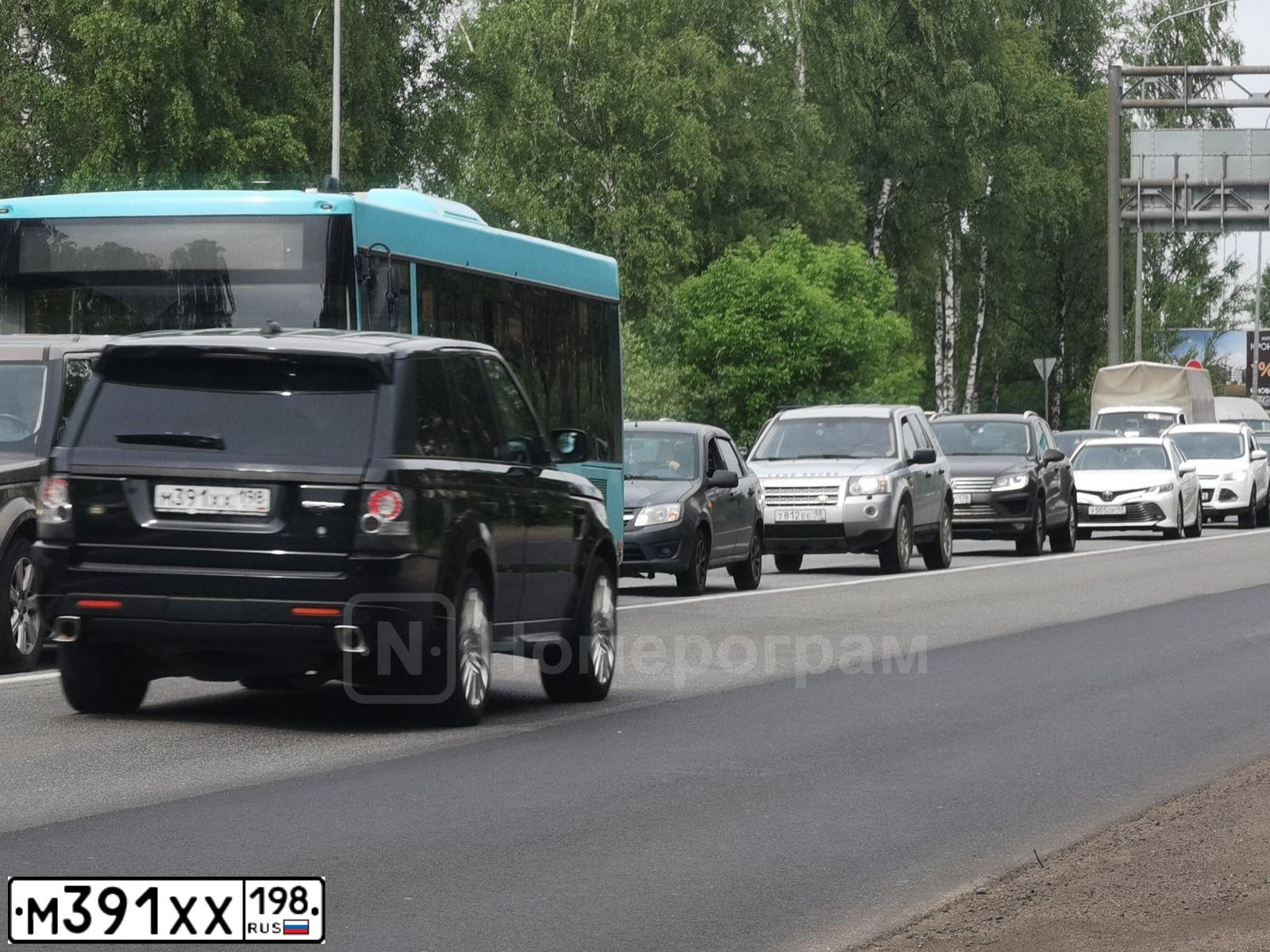 Фото автомобиля LAND ROVER RANGE ROVER SPORT, 2008 — госномер Е011ХА797