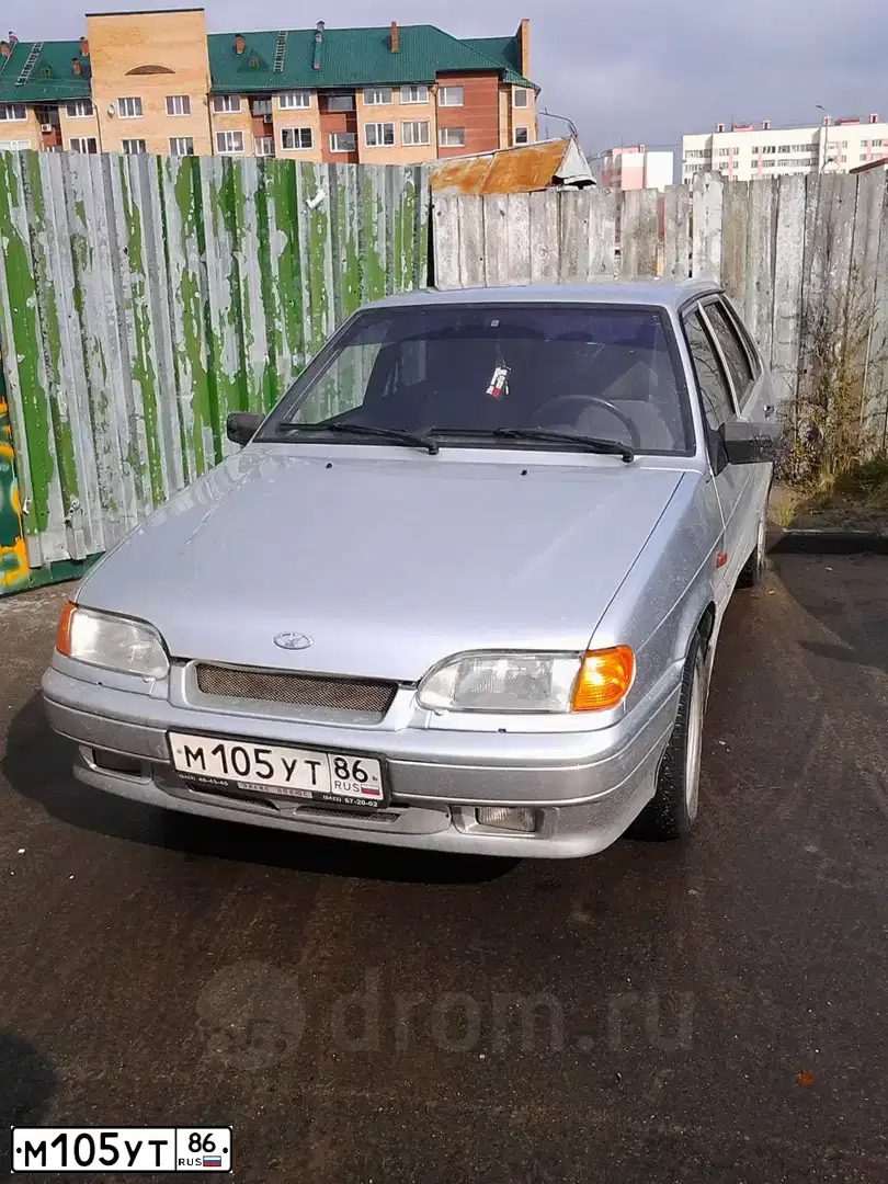 Фото автомобиля LADA 2115 SAMARA, 2008 — госномер М105УТ86. Цвет: СВЕТЛО-СЕРЕБРИСТЫЙ МЕТАЛЛ