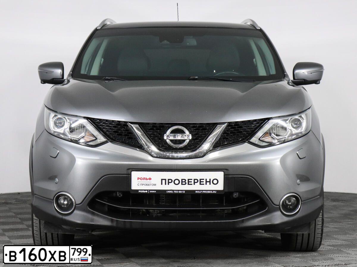 Фото автомобиля NISSAN QASHQAI, 2016 — госномер В160ХВ799. Цвет: СЕРЫЙ