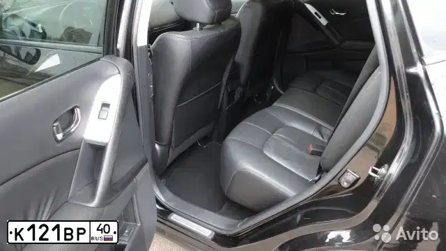 Фото автомобиля NISSAN MURANO, 2012 — госномер Х193ВО65. Цвет: ЧЕРНЫЙ