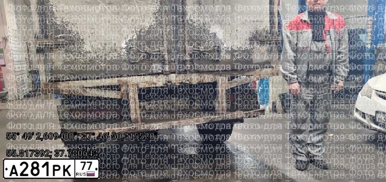 Фото автомобиля GAZ 3302 EL, 2012 — госномер А281РК77. Цвет: БЕЛЫЙ