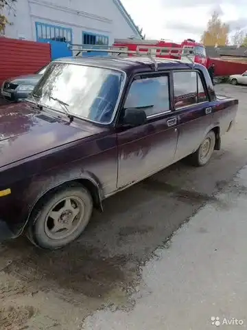 Фото автомобиля LADA 2107 LADA, 2007 — госномер Е201ТТ40. Цвет: ТЕМНО-ВИШНЕВЫЙ