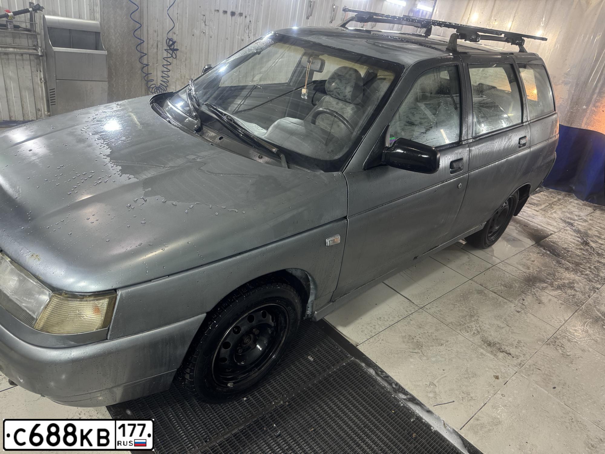 Фото автомобиля LADA 2111, 2006 — госномер С688КВ177. Цвет: СРЕДНИЙ СЕРО-ЗЕЛЕНЫЙ МЕТ.