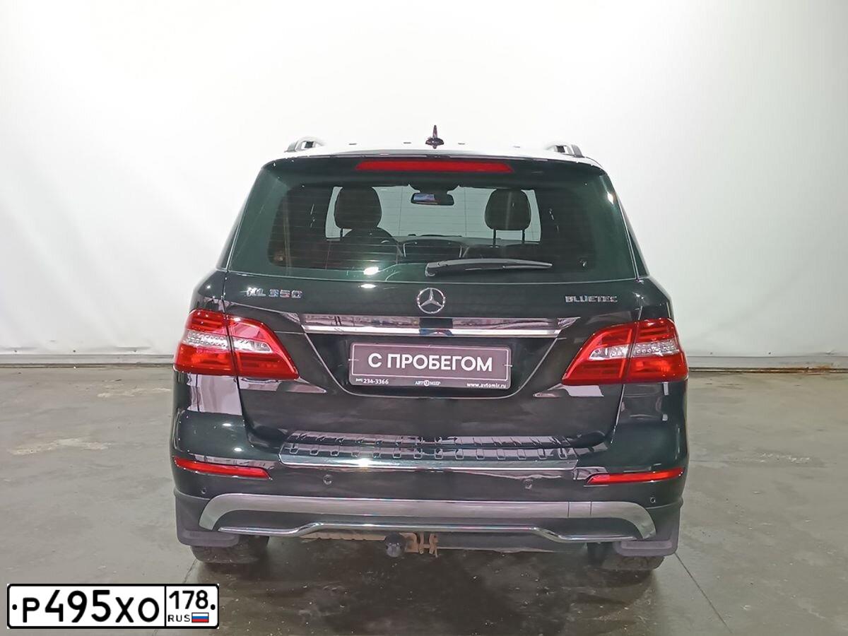 Фото автомобиля MERCEDES-BENZ ML350, 2014 — госномер Р619ТЕ790. Цвет: ЧЕРНЫЙ
