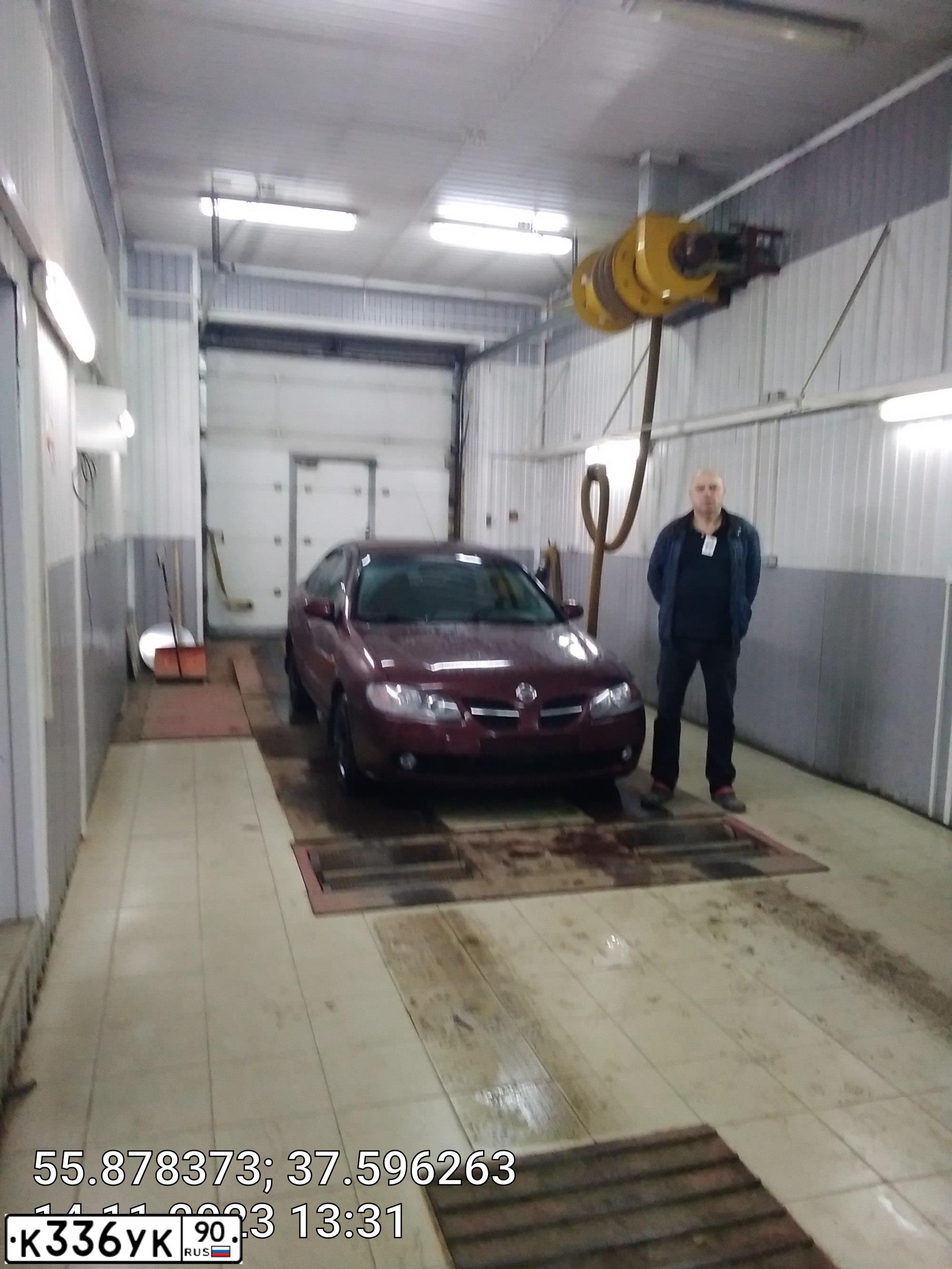 Фото автомобиля NISSAN ALMERA, 2005 — госномер У544АВ05