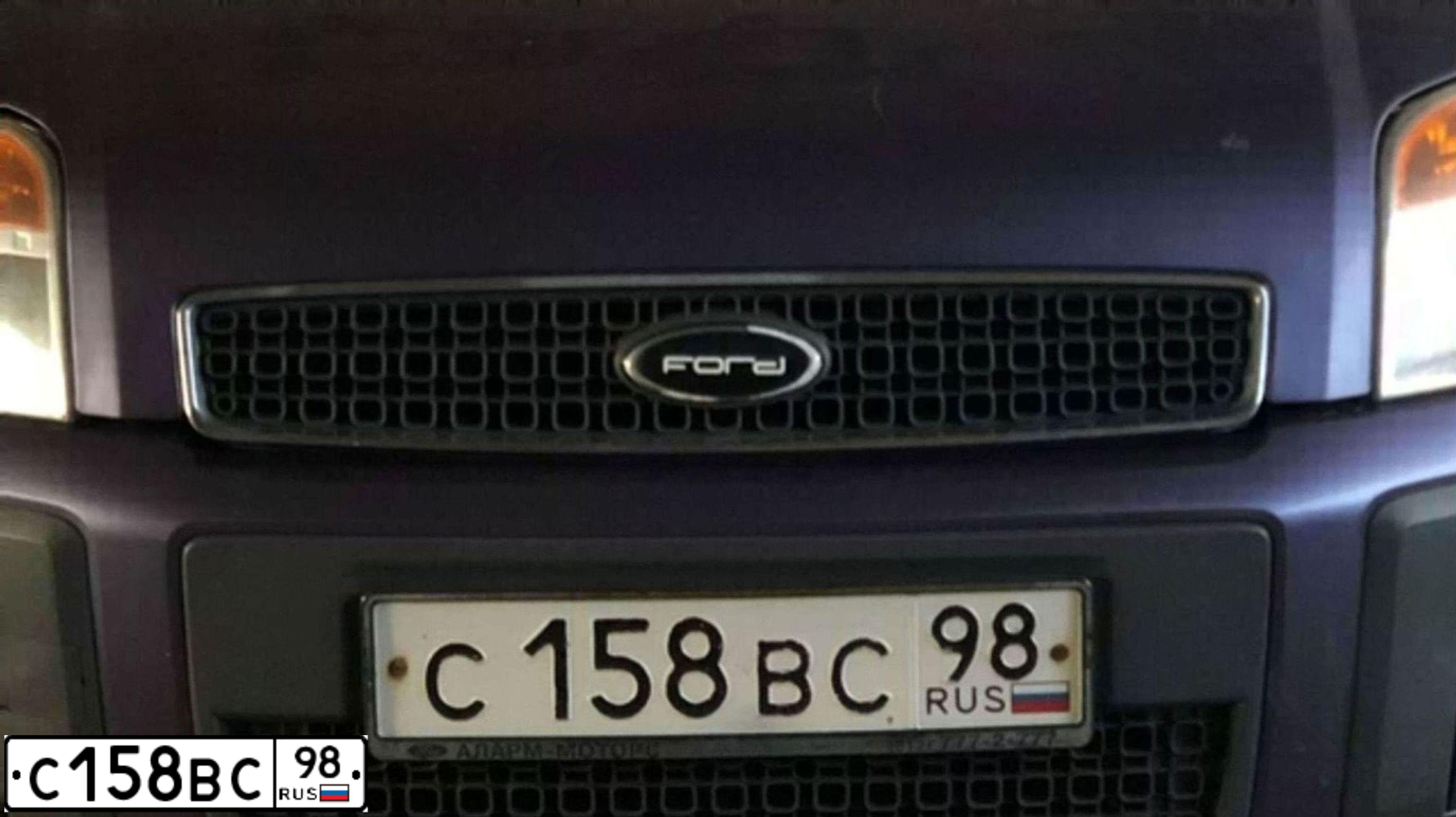 Фото автомобиля FORD FUSION, 2007 — госномер К338МТ53