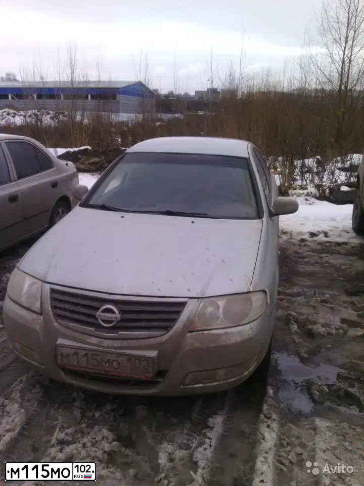 Фото автомобиля NISSAN ALMERA, 2006 — госномер М972ЕН702. Цвет: Серебристый