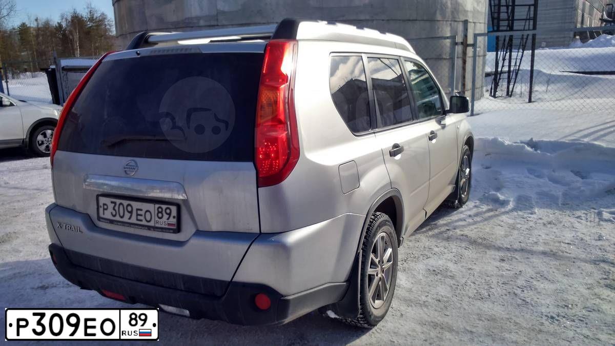 Фото автомобиля NISSAN X-TRAIL, 2008 — госномер М194МВ142. Цвет: СЕРЕБРИСТЫЙ