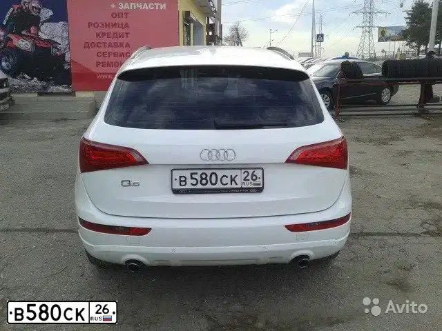Фото автомобиля AUDI Q5, 2008 — госномер Р356АН180. Цвет: Белый
