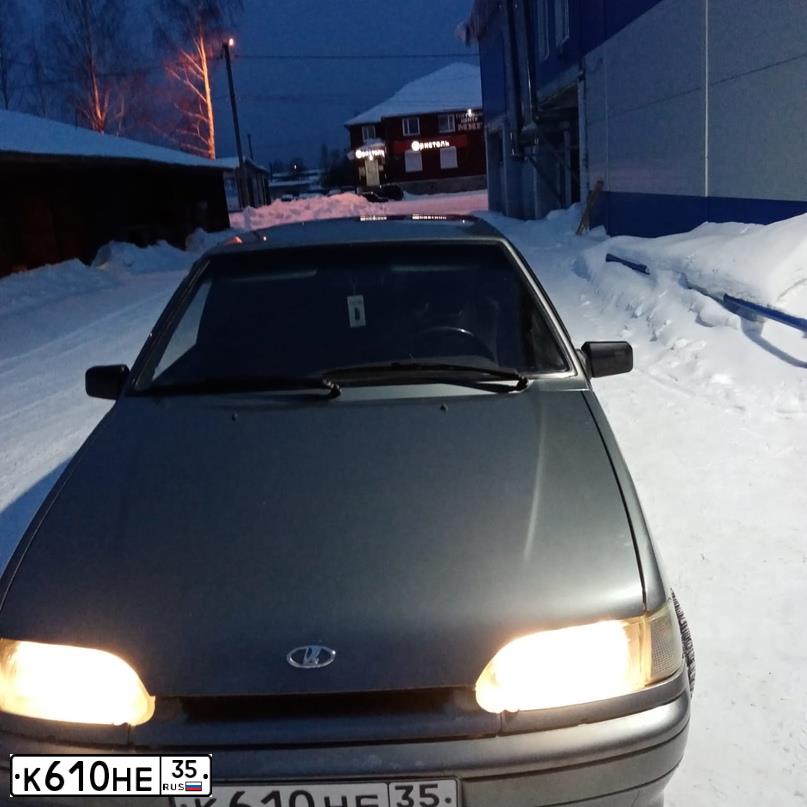 Фото автомобиля LADA 2114 SAMARA, 2011 — госномер К610НЕ35. Цвет: СРЕДНИЙ СЕРО-ЗЕЛЕНЫЙ МЕТ.