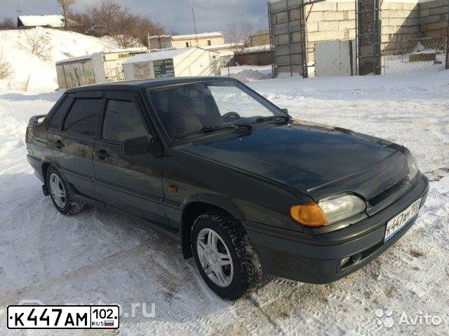 Фото автомобиля LADA 2115 SAMARA, 2007 — госномер К447АМ102. Цвет: ЗОЛОТИСТО ТЕМНО-ЗЕЛЕНЫЙ