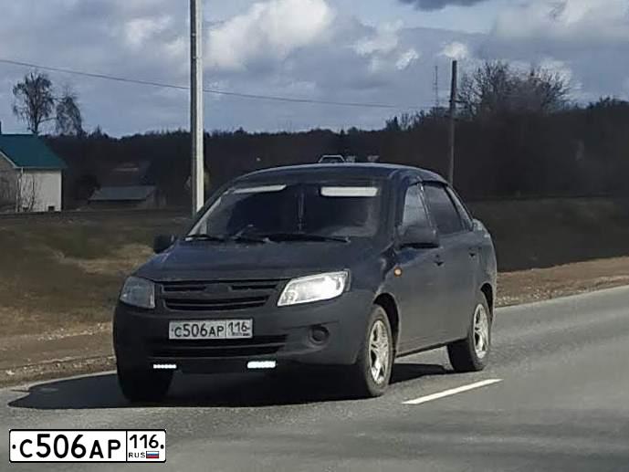 Фото автомобиля LADA 2190 GRANTA, 2012 — госномер С506АР116