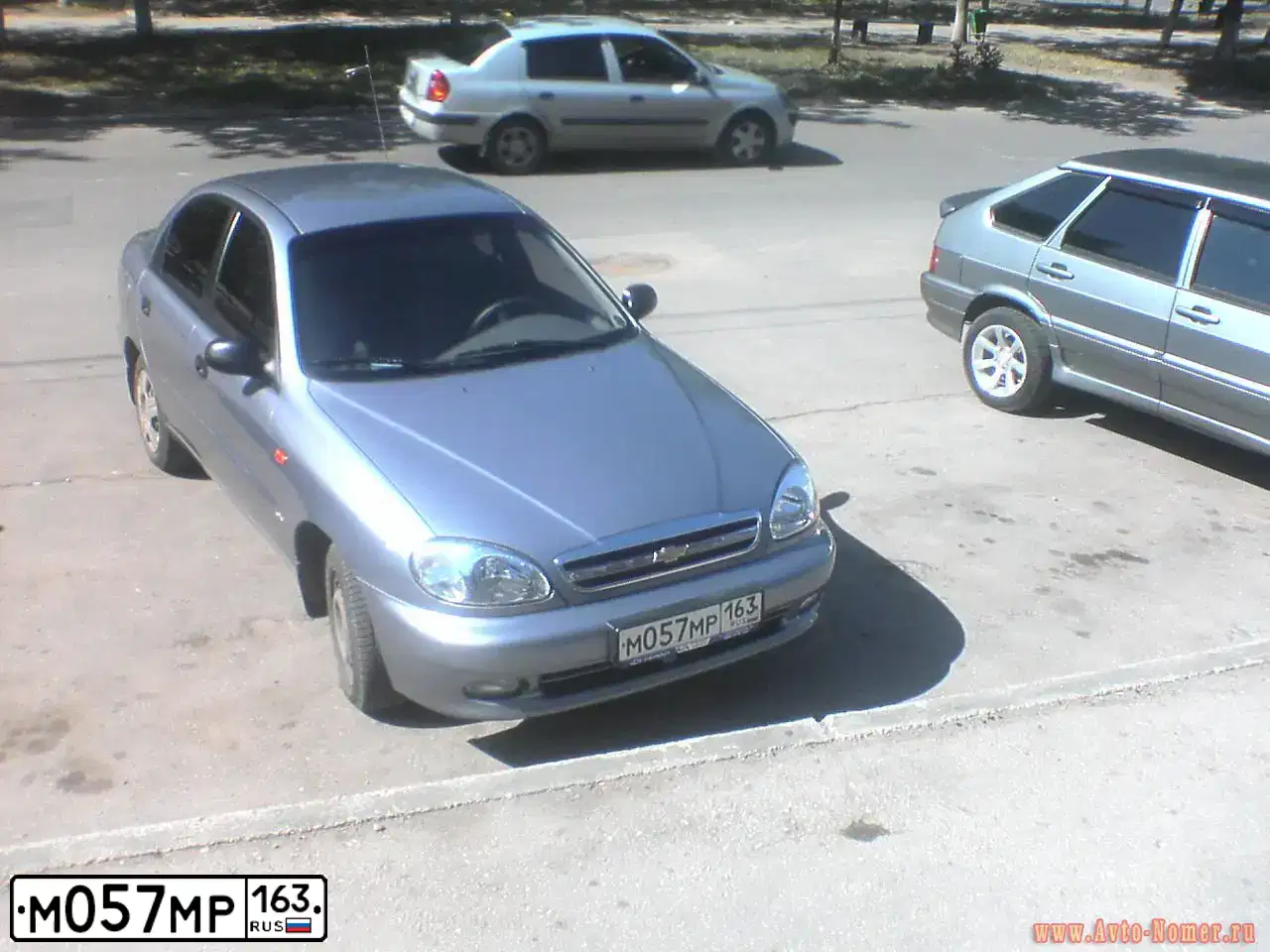 Фото автомобиля ZAZ LANOS, 2008 — госномер К582ЕМ82. Цвет: СЕРЕБРИСТЫЙ