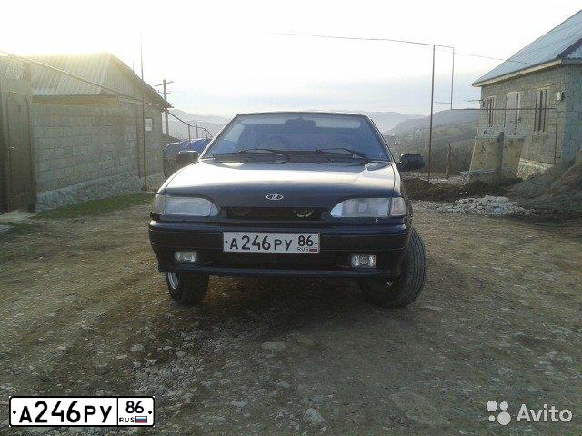 Фото автомобиля LADA 2113 SAMARA, 2007 — госномер А246РУ86. Цвет: ГРАФИТОВЫЙ МЕТАЛЛИК