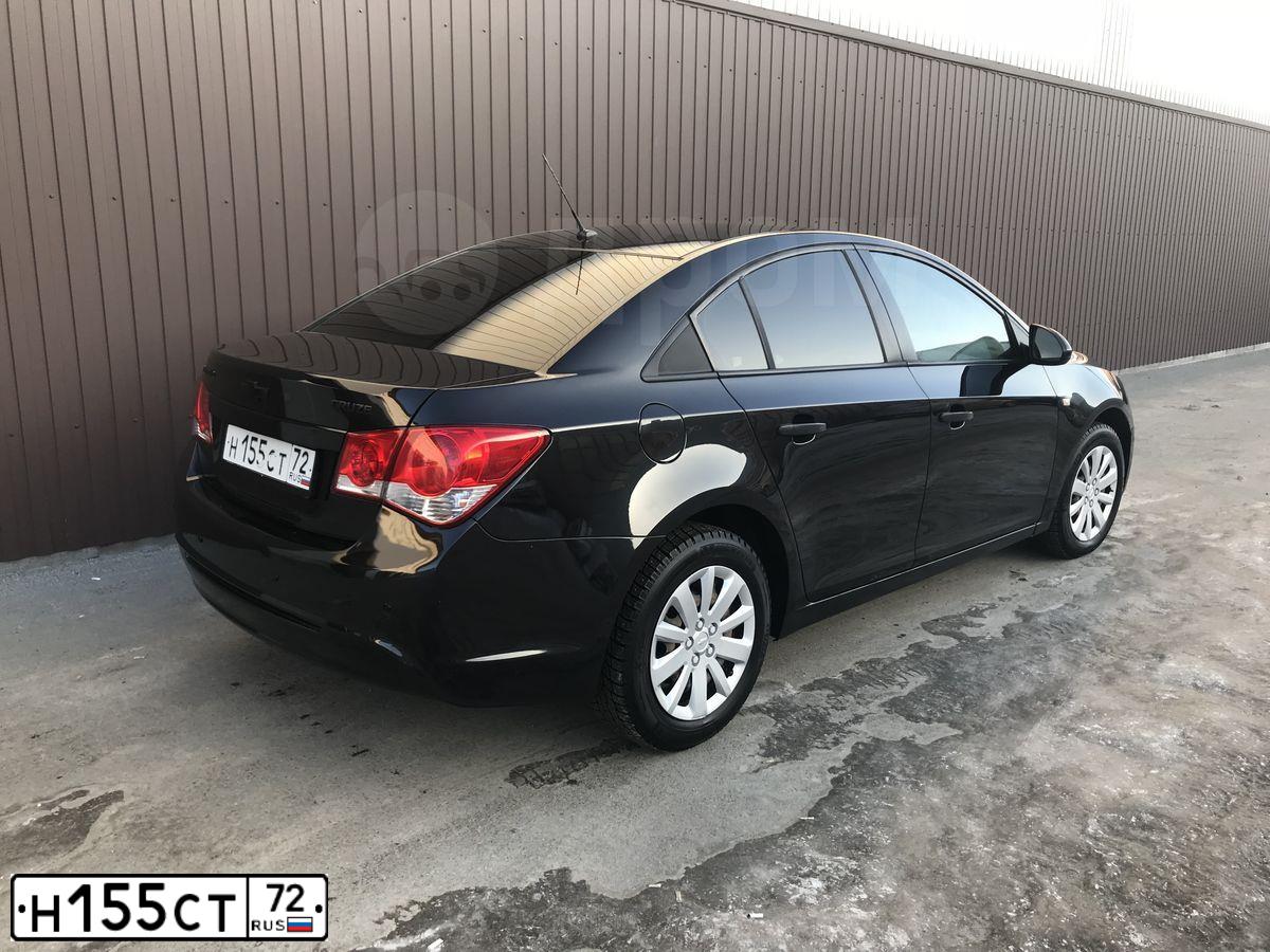 Фото автомобиля CHEVROLET CRUZE, 2011 — госномер Н155СТ72. Цвет: ЧЕРНЫЙ