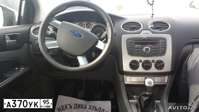 Фото автомобиля FORD FOCUS, 2010 — госномер А370УК95. Цвет: ЧЕРНЫЙ