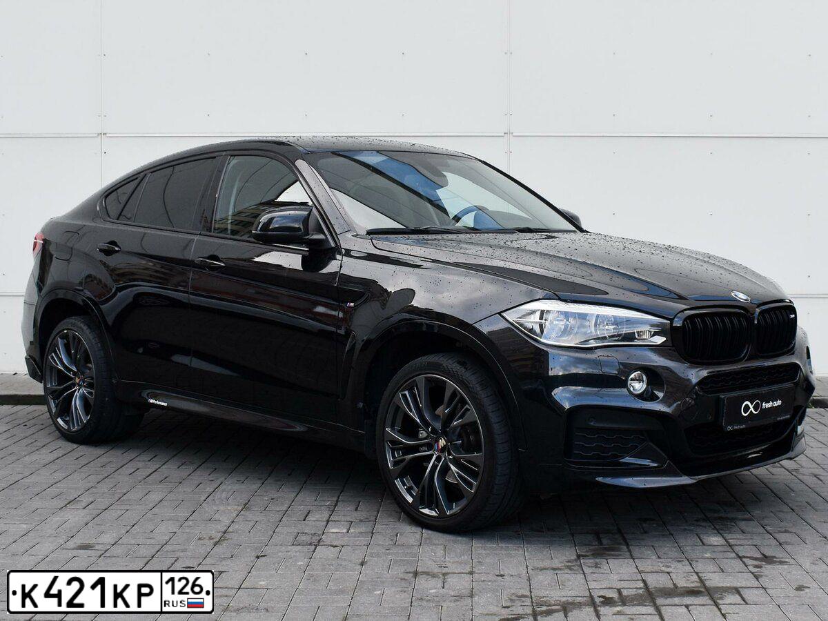 Фото автомобиля BMW X6, 2015 — госномер О777ОО71. Цвет: ЧЕРНЫЙ