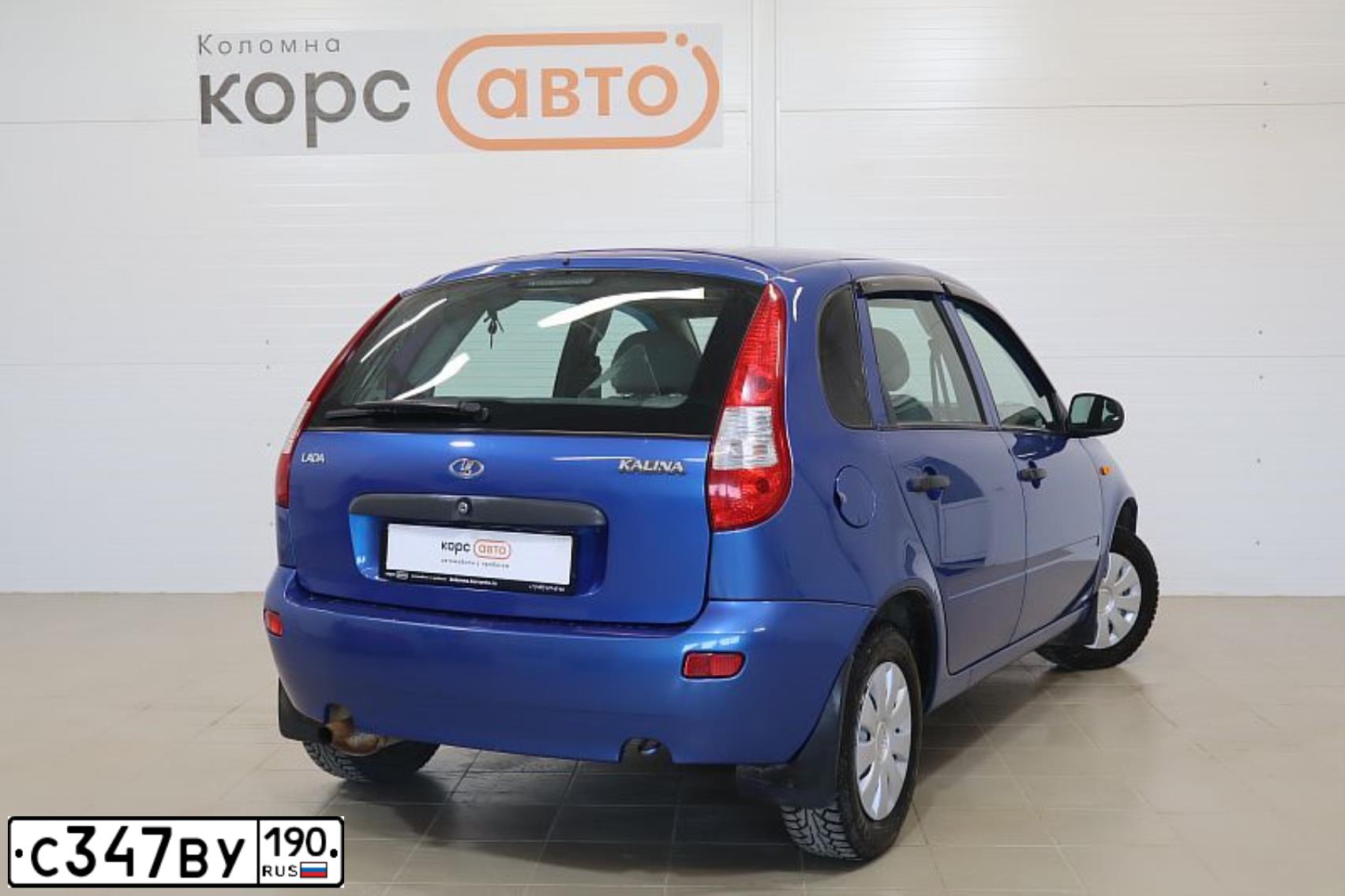 Фото автомобиля LADA 1119 KALINA, 2007 — госномер С347ВУ190. Цвет: СИНИЙ ЯРКИЙ