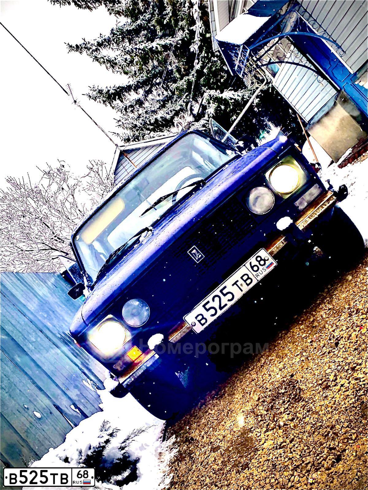 Фото автомобиля LADA 2106, 1997 — госномер С421КУ68. Цвет: СИНЯЯ ПОЛНОЧЬ