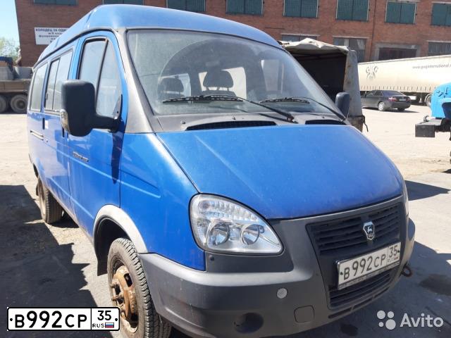Фото автомобиля GAZ Z 3221 GAZEL, 2012 — госномер К447КА35. Цвет: Темно-синий