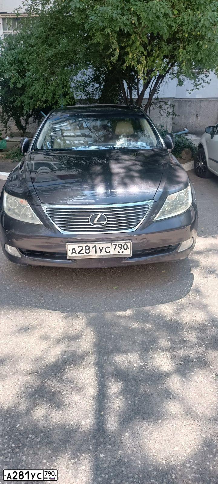 Фото автомобиля LEXUS LS460, 2007 — госномер О650ОС180
