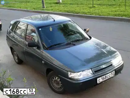 Фото автомобиля LADA 2112 LADA, 2006 — госномер В408АА147. Цвет: сине-зеленый